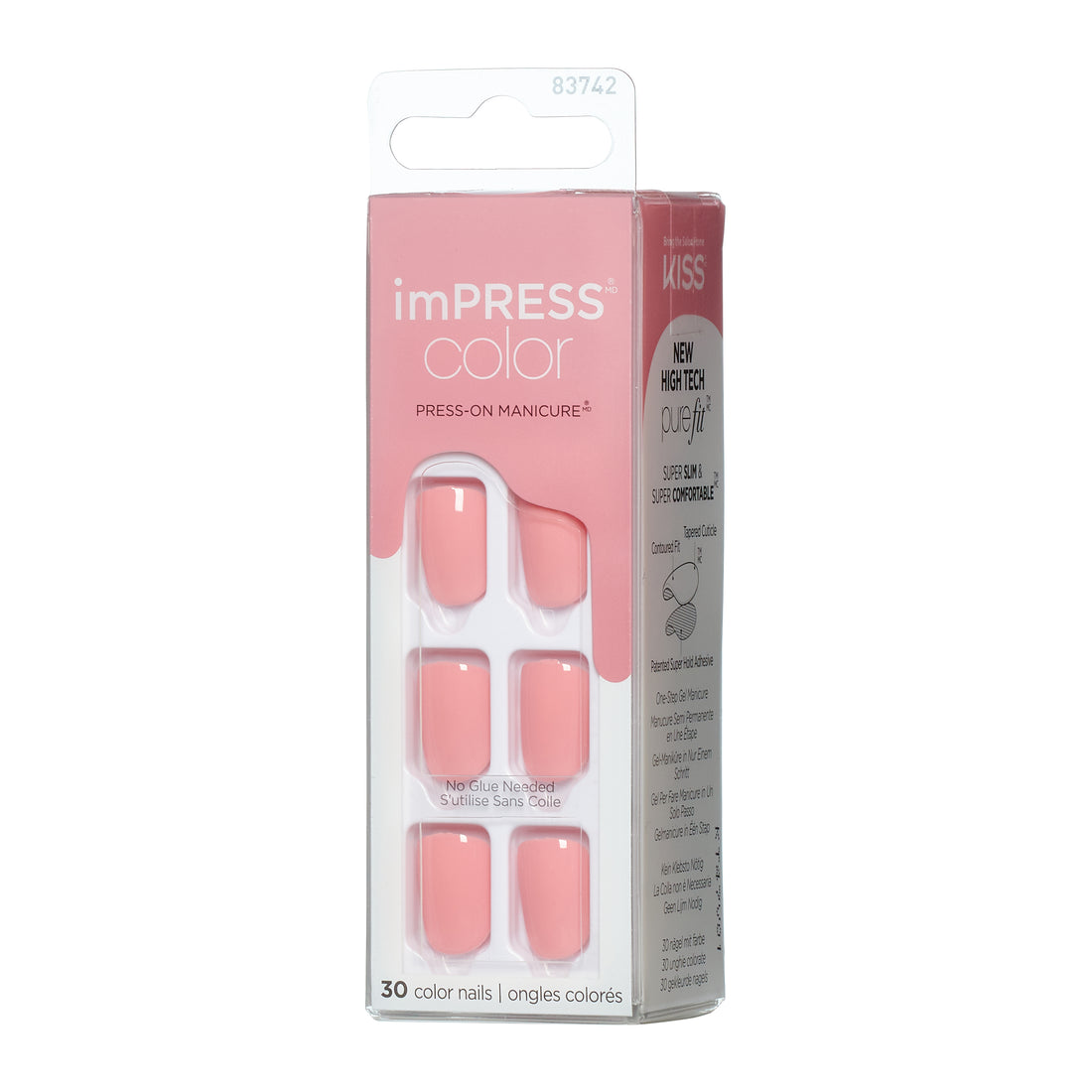 imPRESS Color Press-On Manicure - Pretty Pink